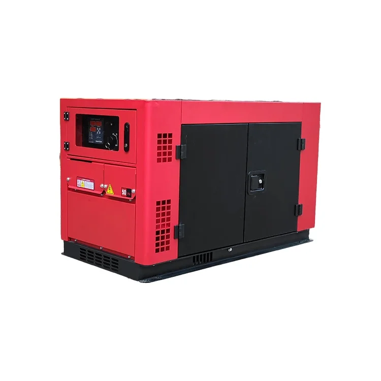 Factory price  Three phase 50HZ 12W 15kva  engine 403D-15G2 soundproof diesel electric   generator set for sale
