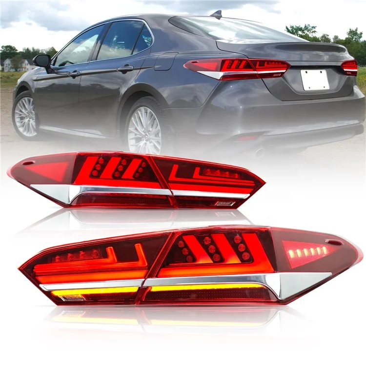 Заводская светодиодная задняя лампа HCmotion Camry LE Ascent SX XV70 Daihatsu Altis 2018 2019 2020 2021 задние фонари для