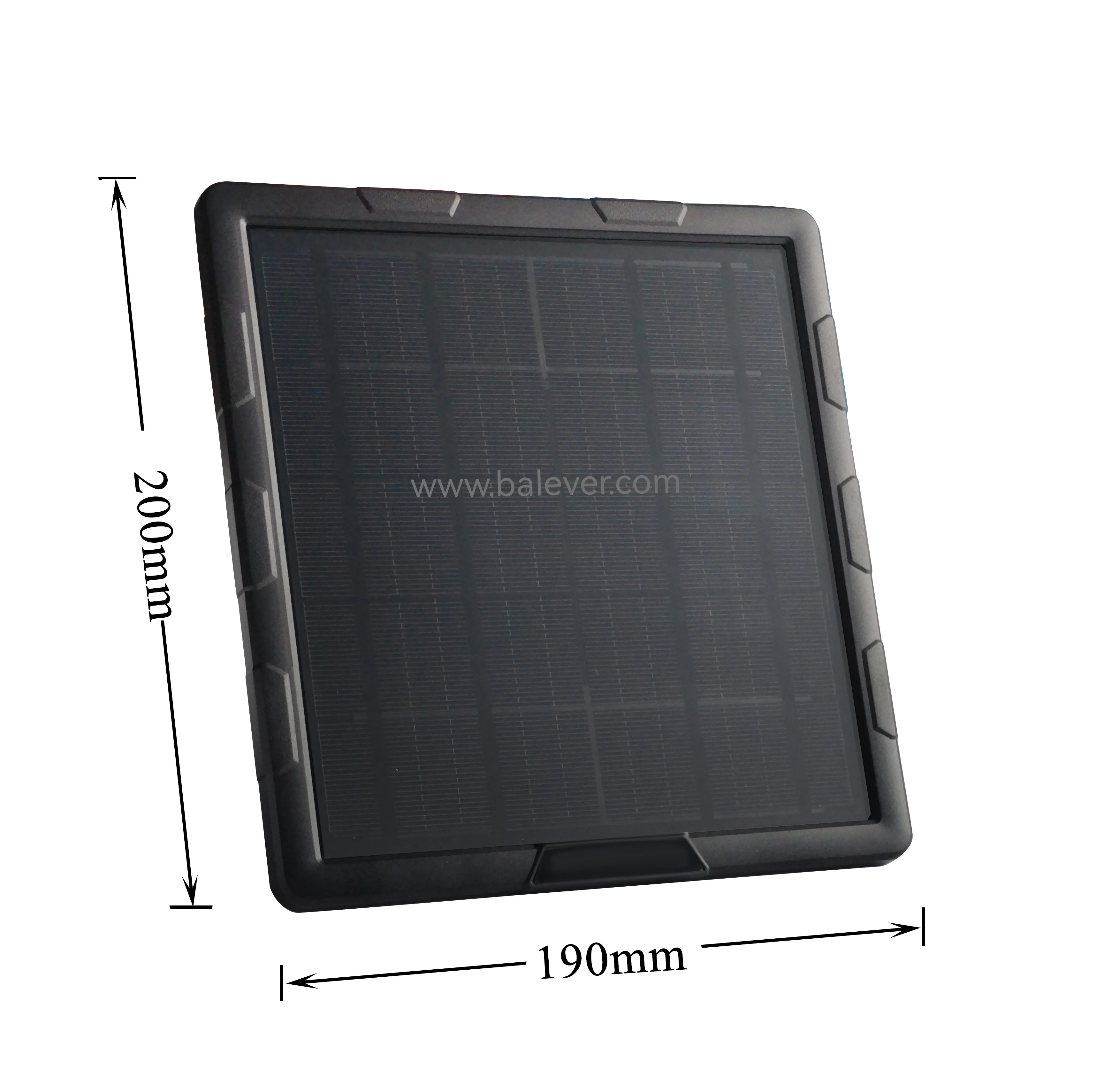 5W Solar Panel Charger External Battery for Hunting Trail Camera  18650 3.7V  10000mAh 15000mAh Output 6V 12V