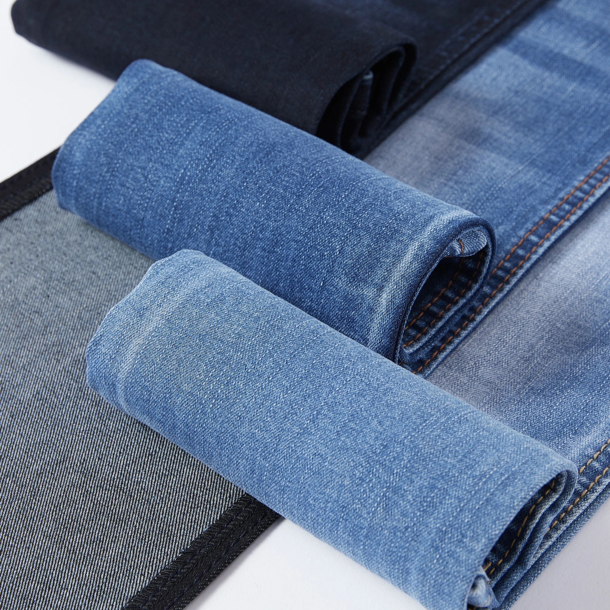 highest quality cheap price GK8099-1 heavy indigo denim fabric manufacturers