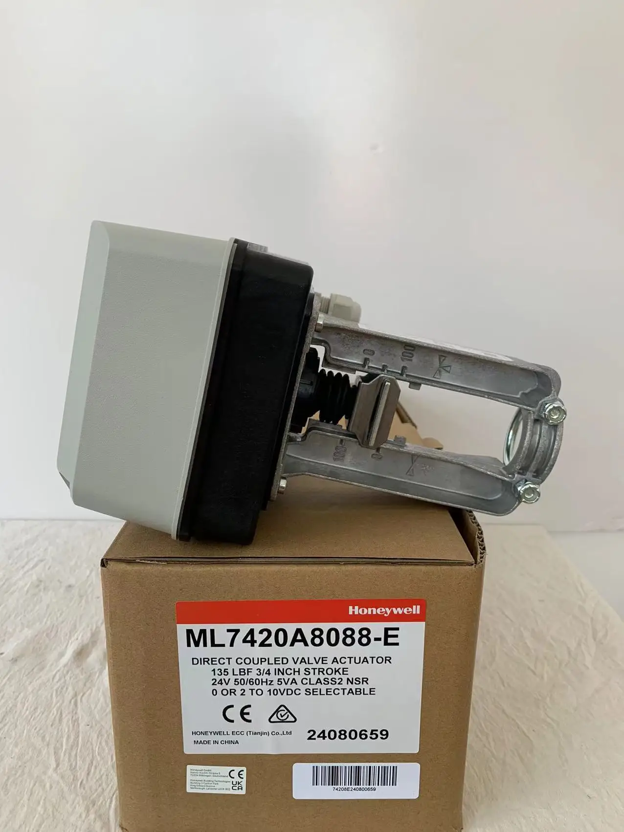 Honeywell ML7420A8088-E Электрический привод клапана 0-10 В 600N 20 мм фитинг клапан V5011P