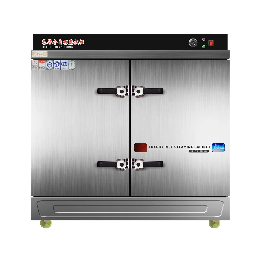 Industrial food steaming machine Gas Electric Portable Food Rice Steamer Cabinet for Catering