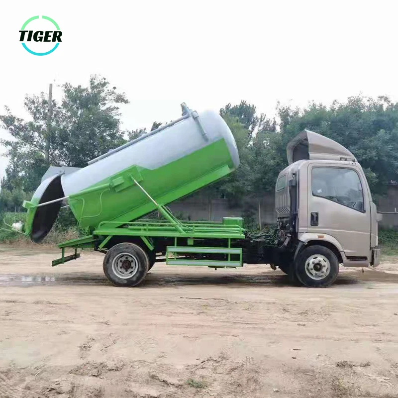Cheap Foton Brand Mini 2ton 3ton 4X2 Sewage Suction Cleaning Truck