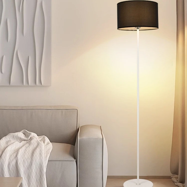 PVC Transparent Sticker Hardback Drum Tc Fabric Shade With Brushed Metallic Inner Linings Golden PET Lampshade