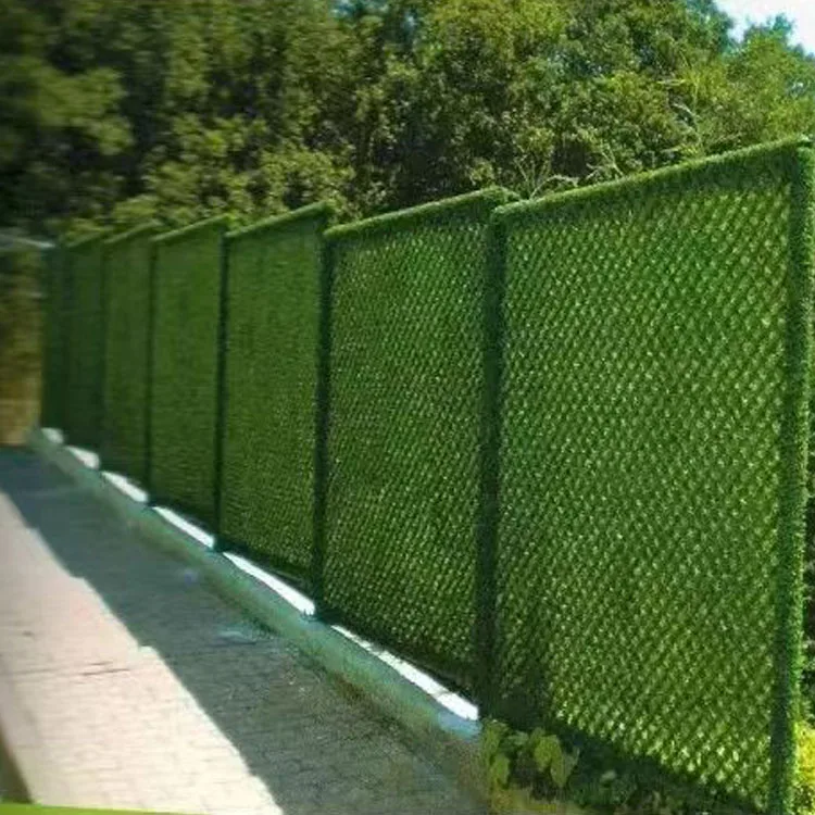 The fence grass wall covering any green sheltered place with Chinese clean barbed wire fence