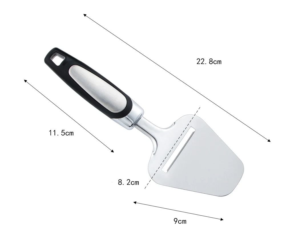 Kingwise hot selling kitchen Accessories Cheese Peeler Knife Stainless Steel Cheese Cutting Cheese Slicer