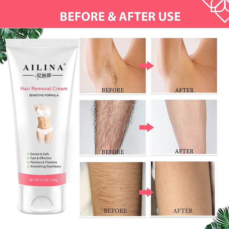 OEM Wholesale Gentle Remove Long Lasting Hair Removal High Quality Depilatory Cream