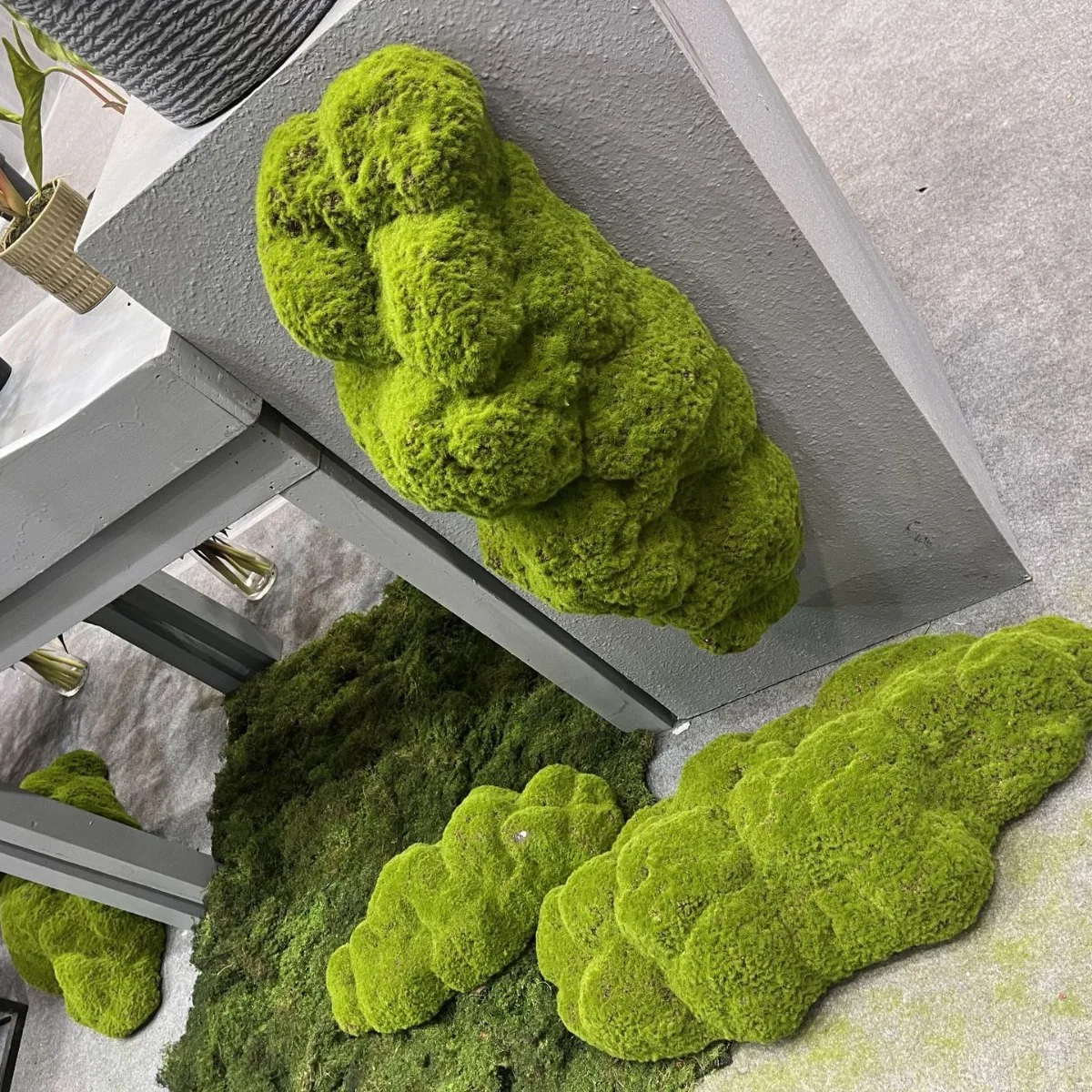Synthetic Grass Artificial Moss Ornaments garden decoration Artificial rockery lawn simulated moss