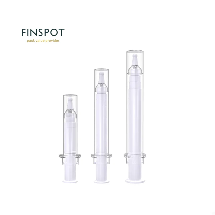 Роскошный косметический шприц бутылка для косметики 30 мл безвоздушная Бутылка Экологически чистый