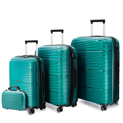 Zipper Suitcase Set 4pcs Sets Luggage