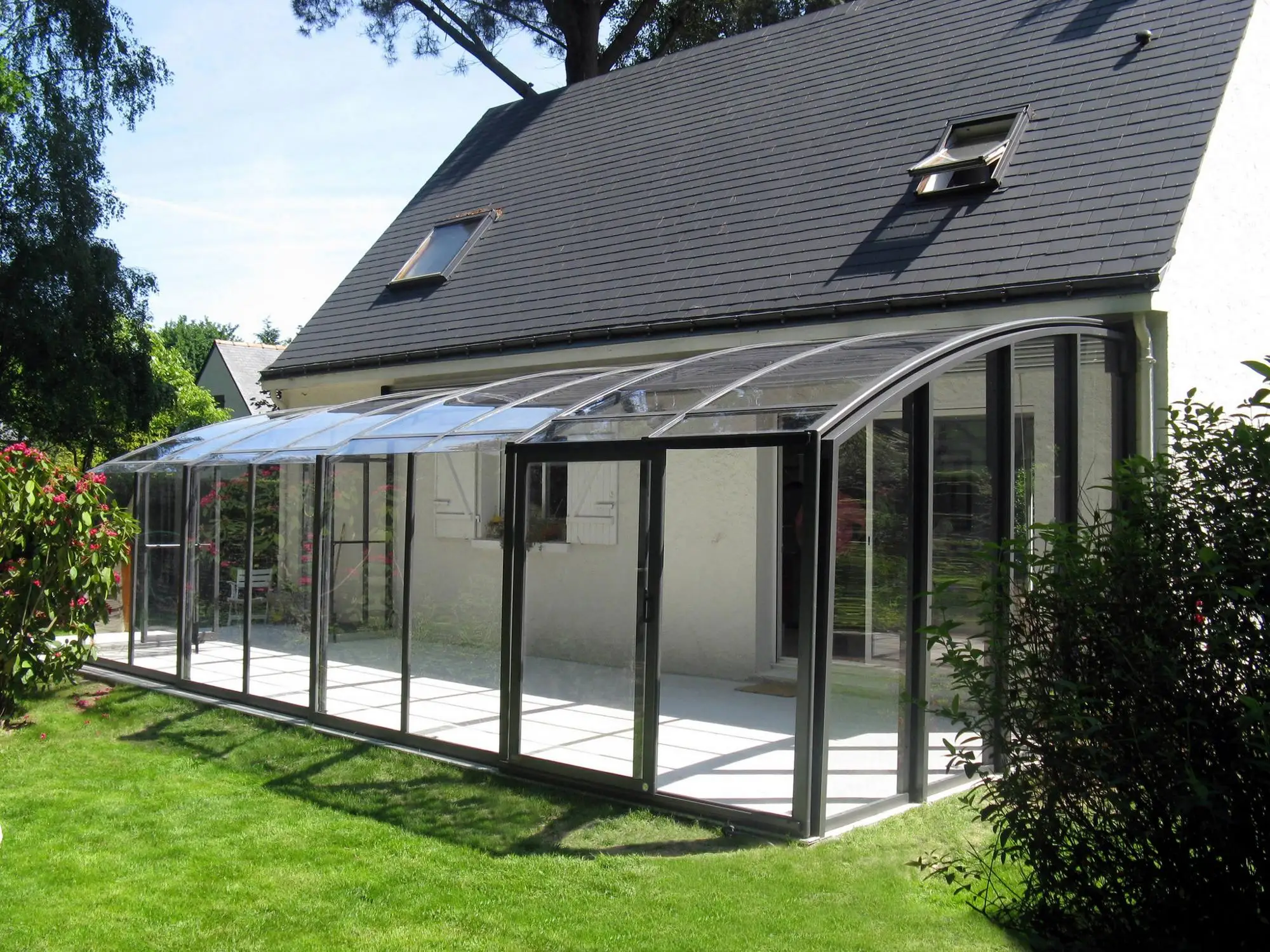 aluminium lowes sunroom glass house outdoor glass room china home solarium price vertical glass sunshine solarium