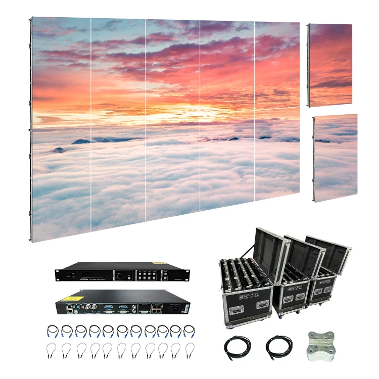32 55  inch modular tv p3 p7 p10 outdoor led screen panel display video wall panel indoor screen for event