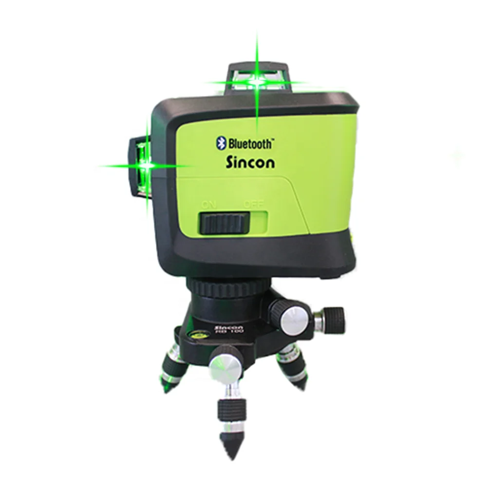 3D Self-Leveling 360 degree Horizontal and Vertical 12 lines Cross Lines green Laser level