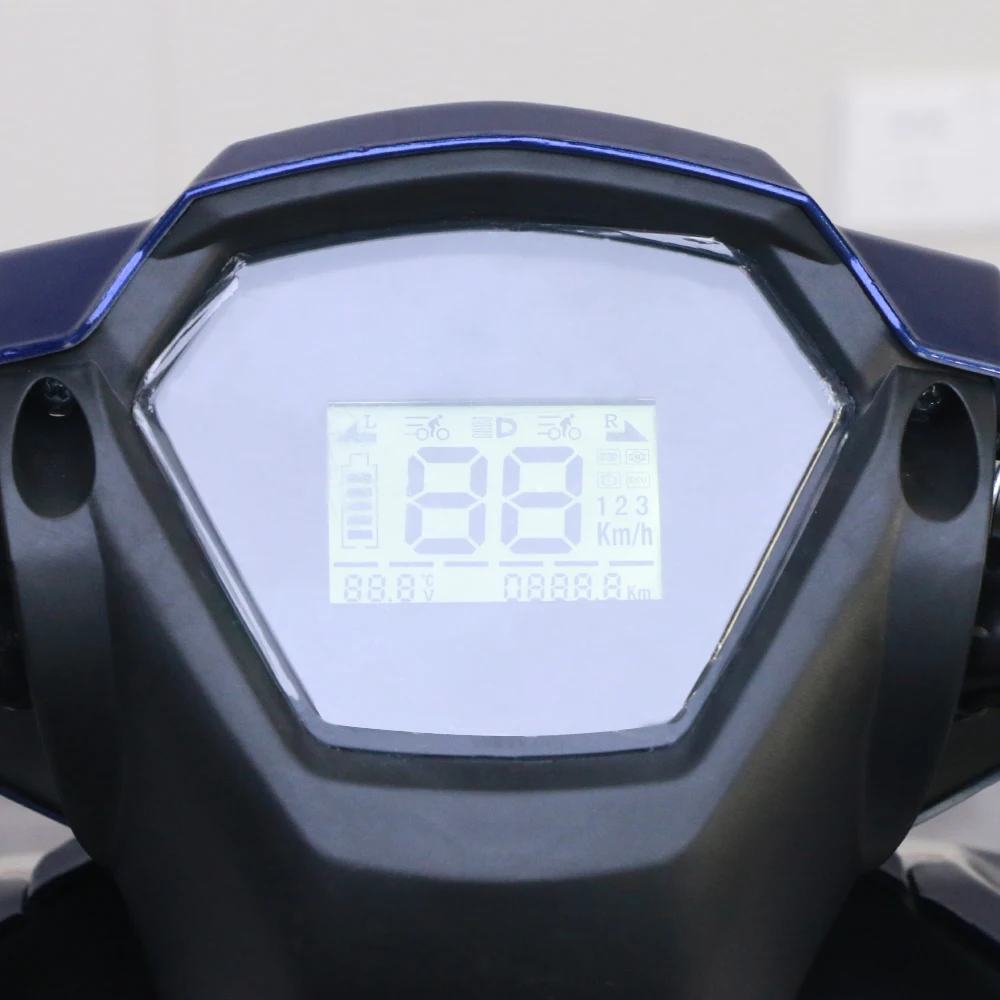 Customized oem full size two wheeler adult electric motorcycle 40-50km/h speed 45-65km range electric moped