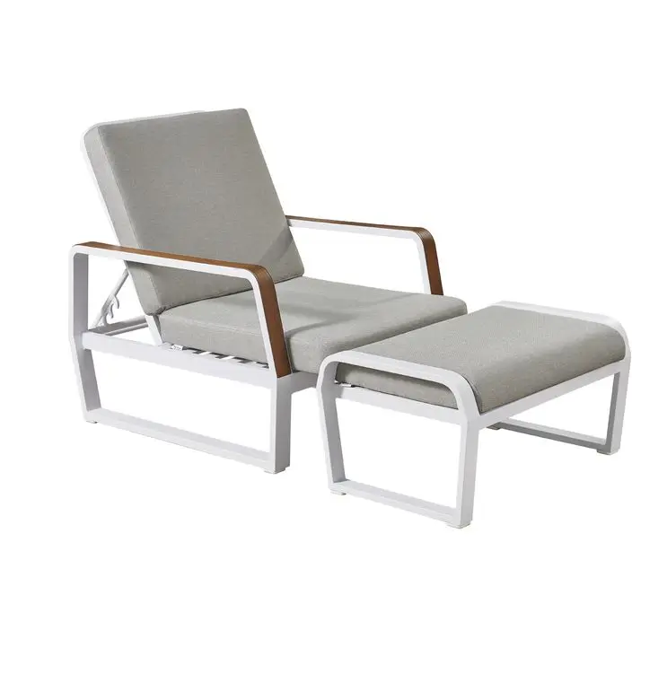 Factory Wholesale Metal Waterproof Aluminum Frame Outdoor Lounge Patio Furniture Sofa