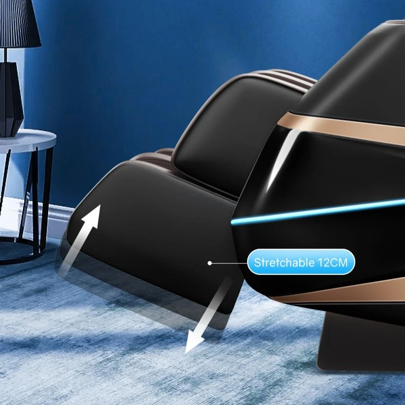 AI Voice Control Music Electric SL Heat Body Massager Chair 3D Zero Gravity Luxury Thai Stretch Shiatsu Massage Sofa Chair