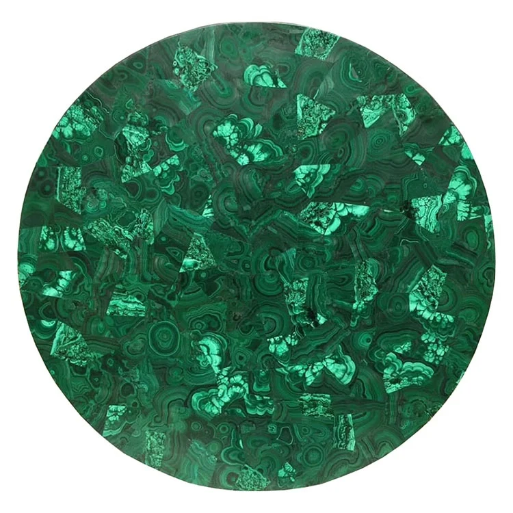 Green gemstone jade agate marble counter coffee makeup vanity table tops