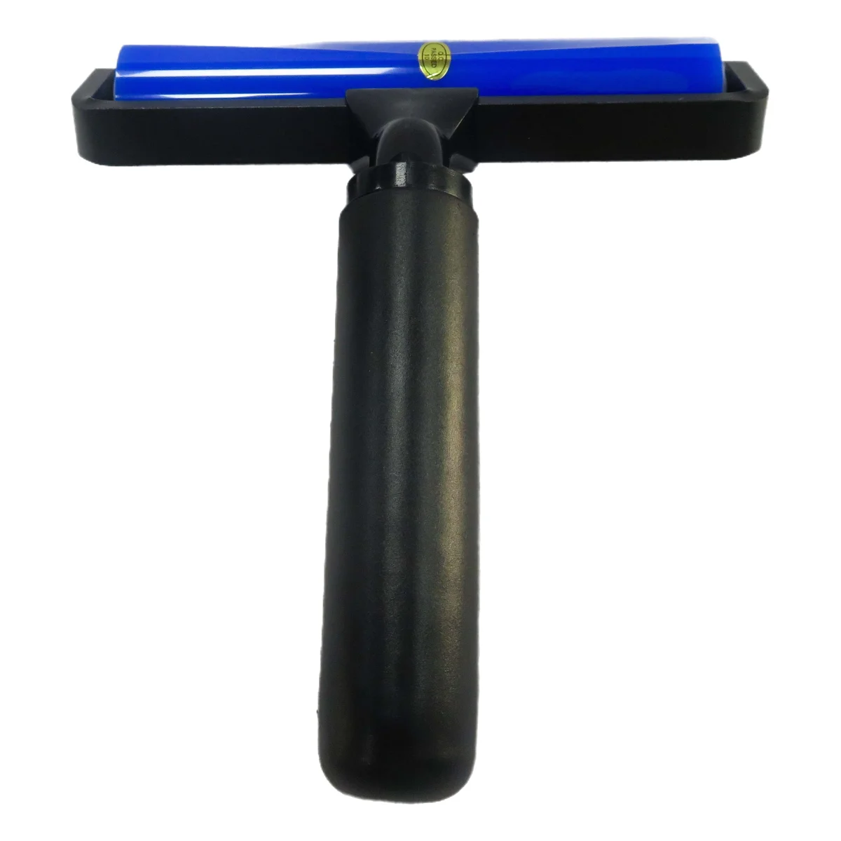 4-Inch Blue Silicone Sticky Roller - Reusable Dust Remover for PCB Cleaning with Plastic Handle