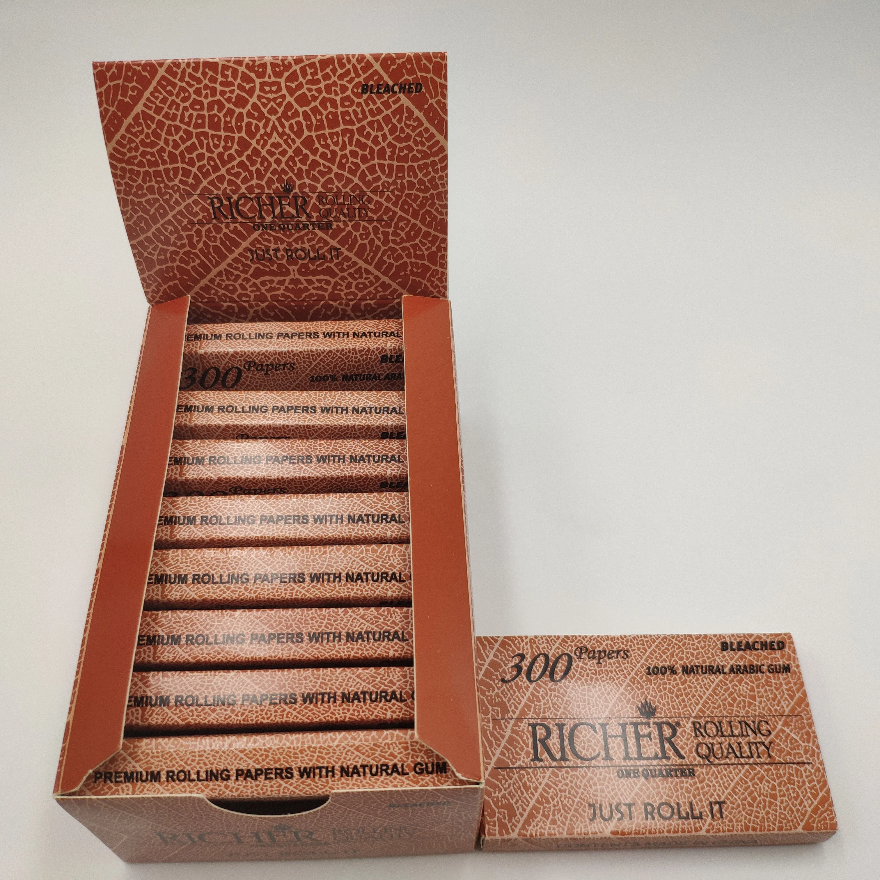 OEM Natural Hemp Colored Rolling Papers