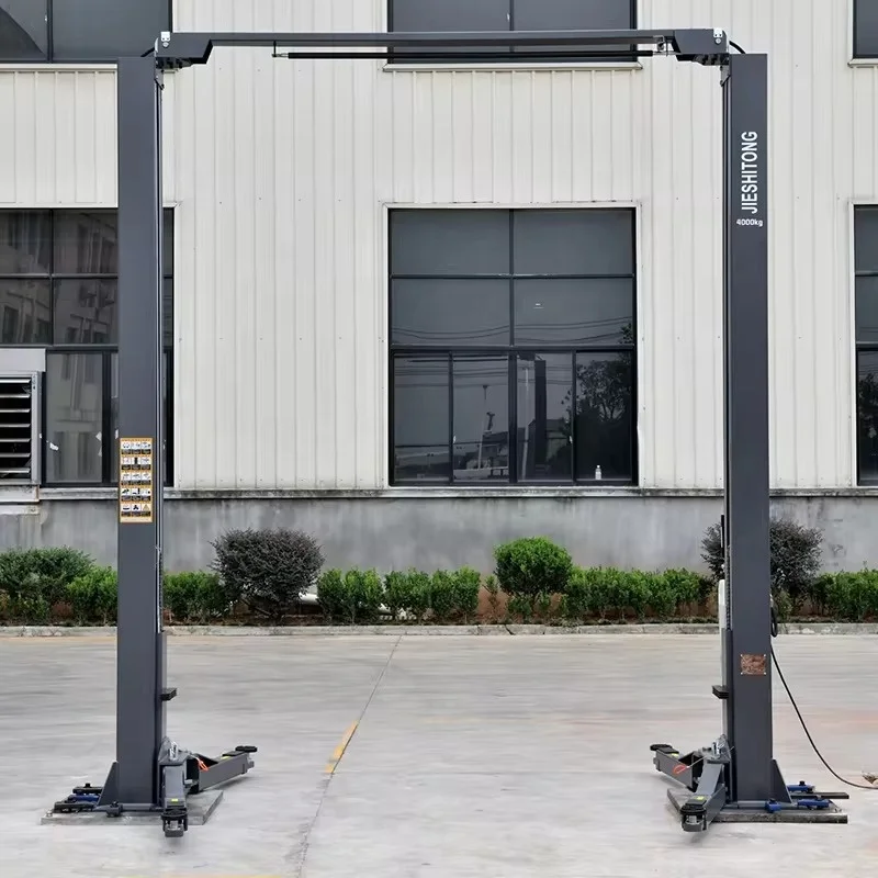 Zhejiang factory floor plate hydraulic two post car lifting machine
