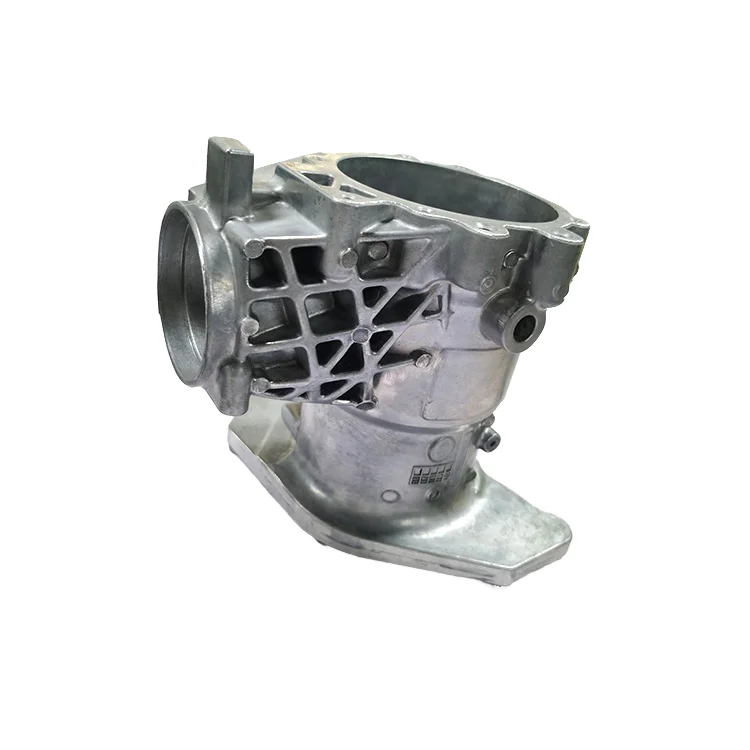 High Quality OEM Die Cast Aluminum Transmission Housing ADC12 Zinc Alloy Shot Blasting Cars Pumps Valves Industrial Powder