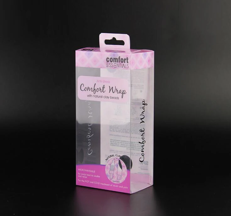 Wholesale custom Gift Folding Clear PET PVC Transparent Plastic Box