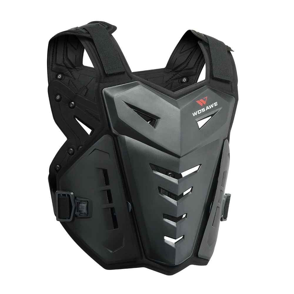WOSAWE Motorcycle Body Armor Motorcycle Jacket Motocross Moto Vest Back Chest Protector Off-Road Dirt Bike Protective Gear