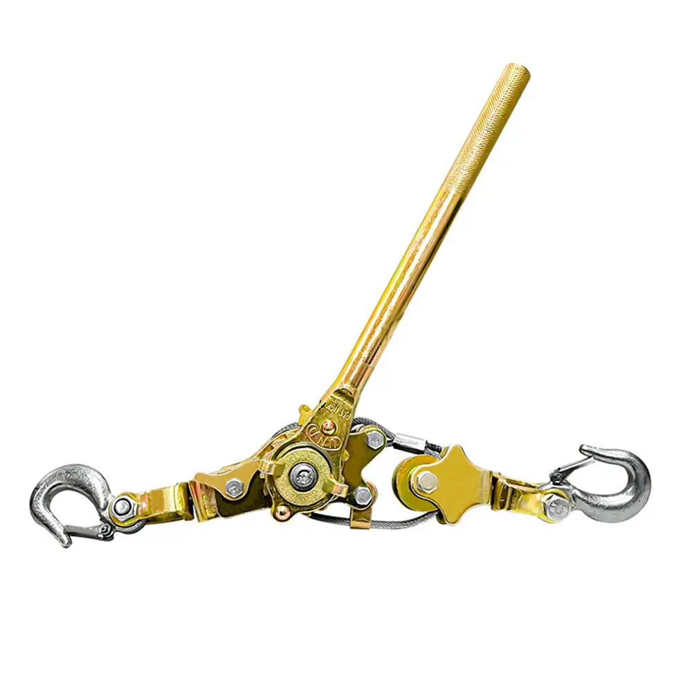 Ratchet Wire Rope Puller Hand power portable tightener pulling cable hand ratchet puller