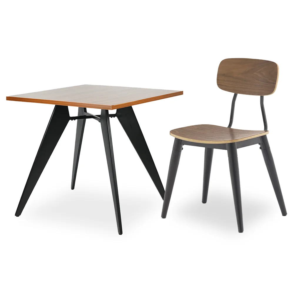 Modern Design Dining Table and Chair Set for Restaurant & Hotel Factory Supply Furniture for Cafe Restaurant Hotel Dinning Hall