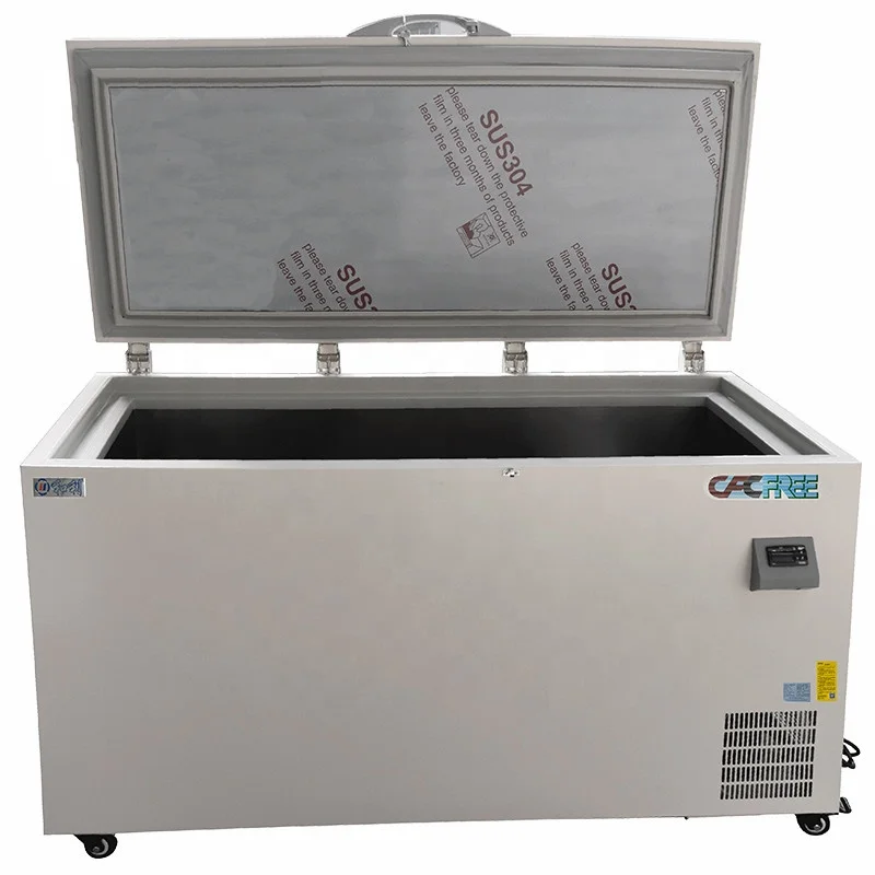 -80 degree ULT chest deep freezer 620L for sea food