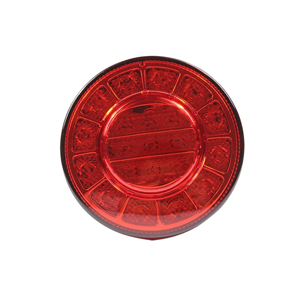 Auto Bus Trailer Truck 4 Inch Round LED Tail Lamp LED Truck Lights