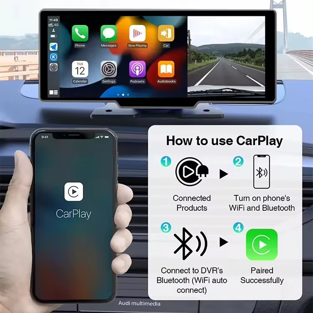 Best selling Car radio player frame 10inch Android car fascia car touch Screen frame With wires canbus Dedicated model