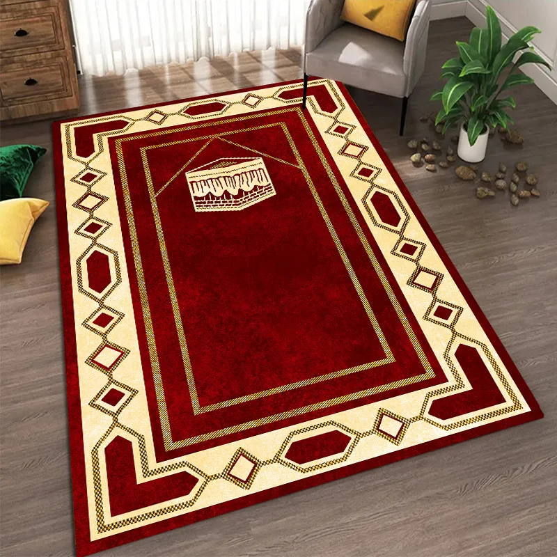 customized many coloring prayer rug luxury thickness prayer mat muslim islamic prayer rug