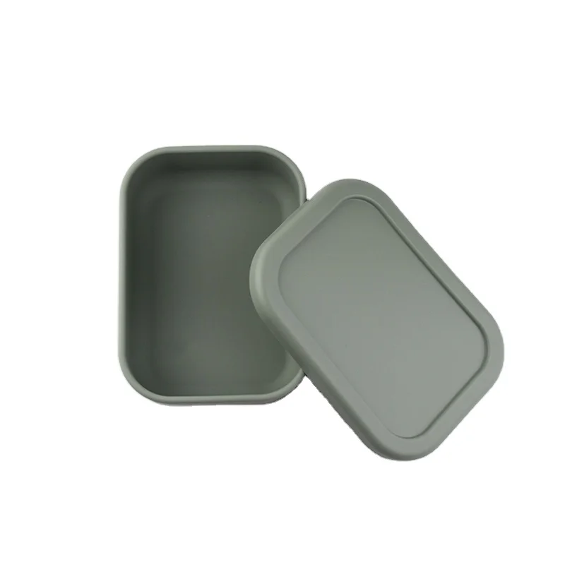 Hot Selling Freshness Preservation Food Grade Silicone Sealed Storage Boxes Bpa Free Kids Silicone Bento Box Baby Food Contain