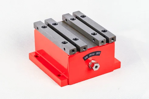 On/Off Switchable Permanent Magnetic Work Holding Block for Iron Metal Clamping