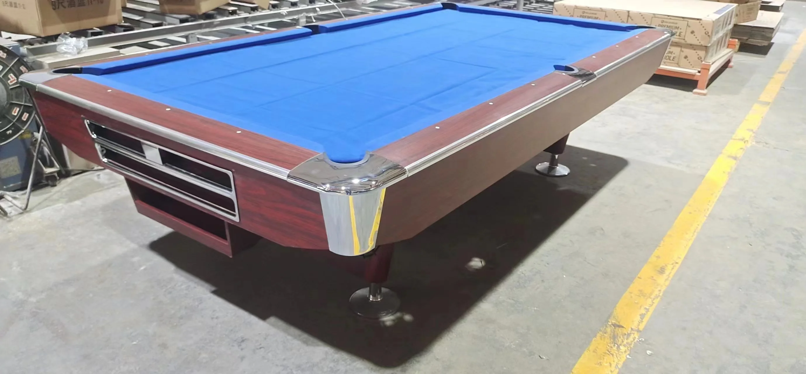 Professional russian billiard pool table 9ft with marble slates for sale