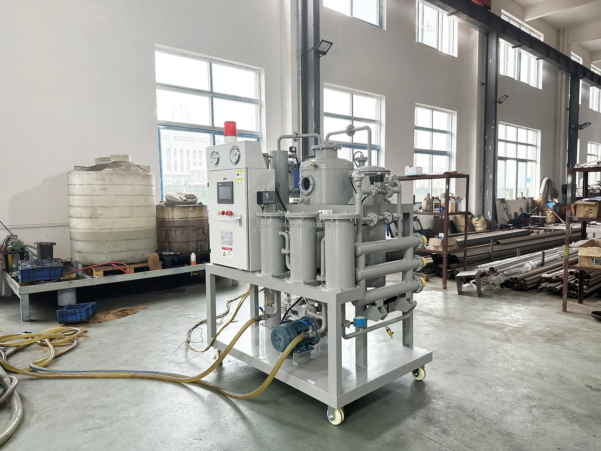 TYA-A Lubricant Oil Purifier Lubricating Oil Purifier Automatic PLC Chongqing TOP