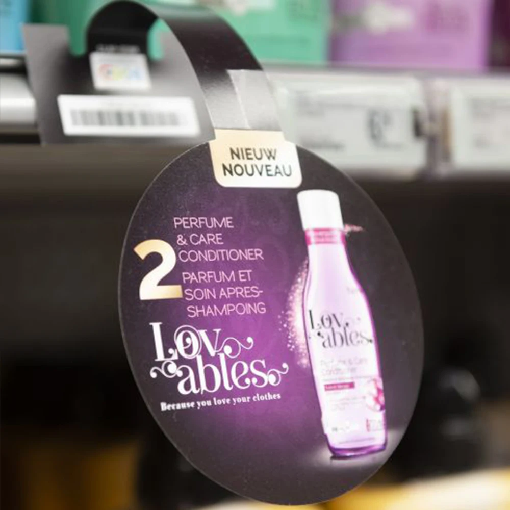 Convenience Store Custom Design Advertising Shelf Display Wobbler Sticker PVC/POP/PET/PP Plastic Swing Strip