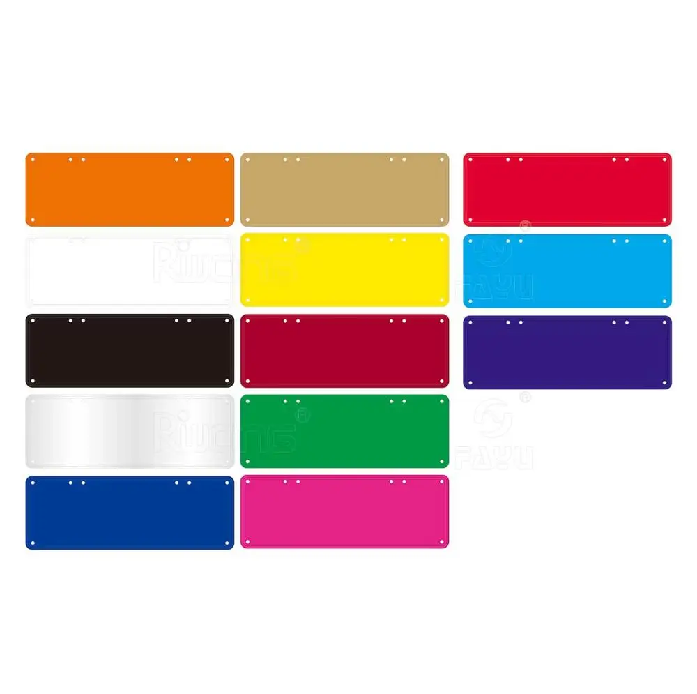 Australia acrylic car number plate surround