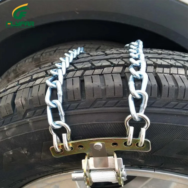 Автомобильный вилочный погрузчик, аварийная цепь для снежных шин 315/70R22.5 для простой установки