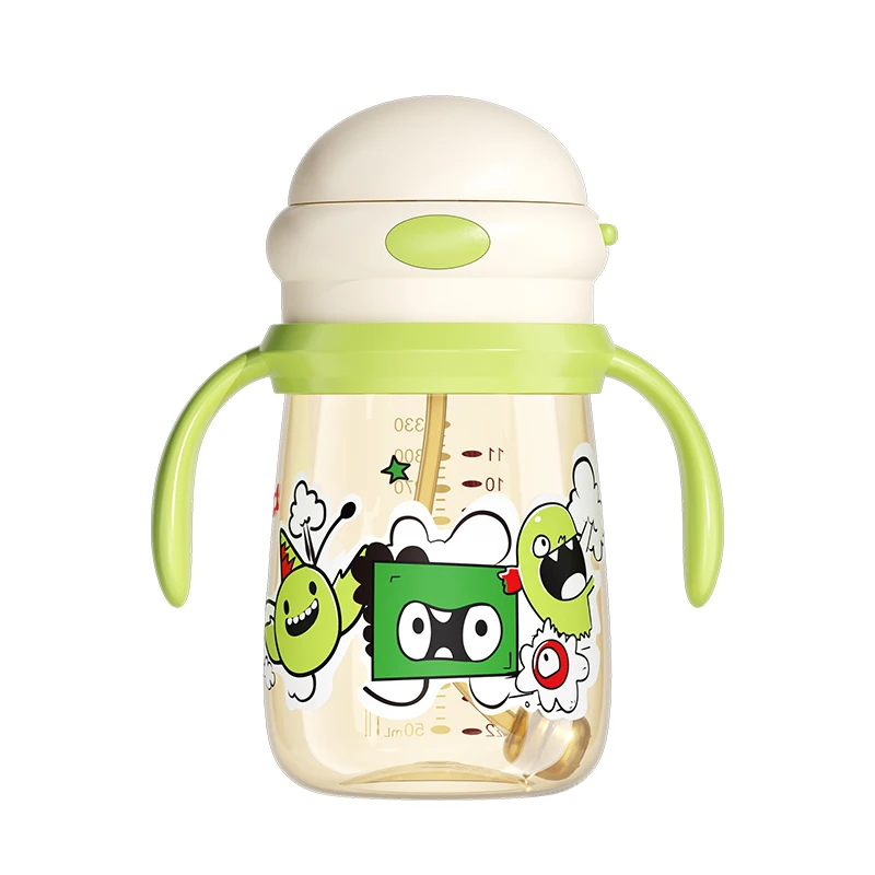 baby drinking cup sippy cup primary school summer portable plastic water cup high temperature manufacturers directly supplied