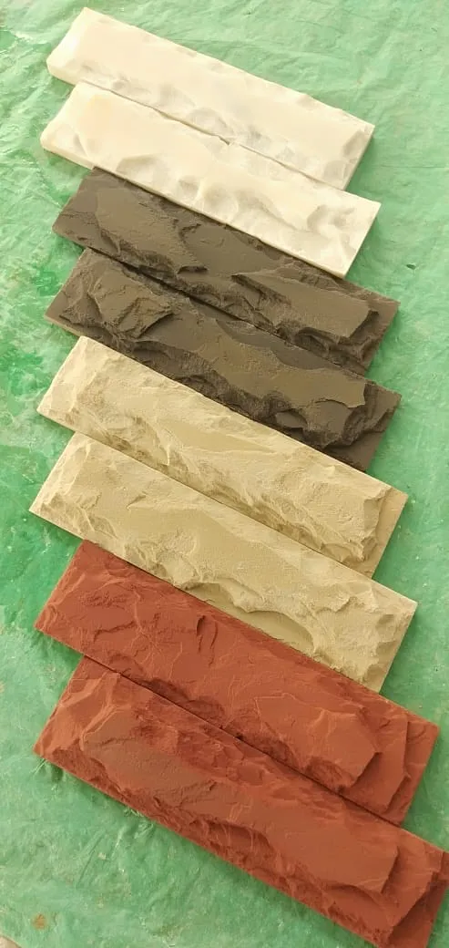Miniature Clay Tile Paving Stones for Modelling and Dollhouses