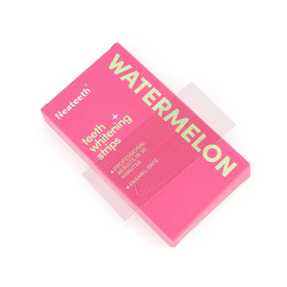 Fruity Teeth Whitening Strips Treatment Advanced Private Logo Without Peroxide Home Use Strip Whitener Teeth