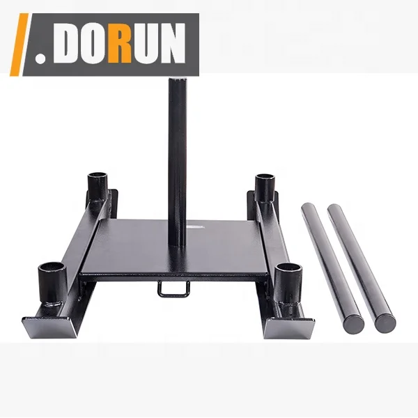 Heavy Duty Weighted Power Speed Training Sled with Shoulder Harness