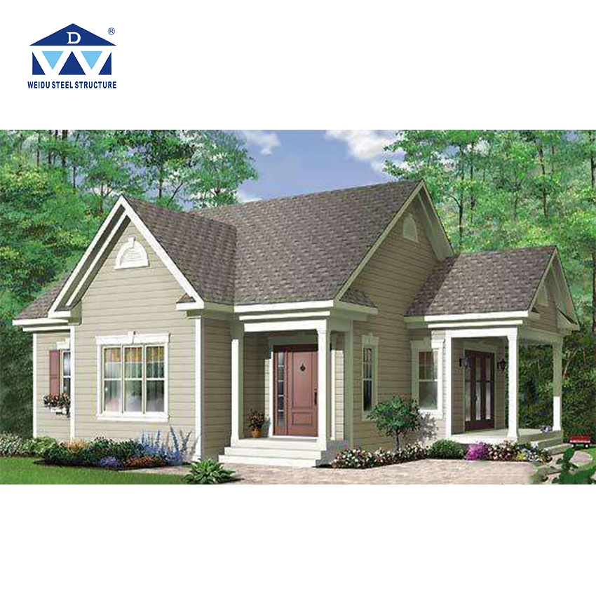 Недорогая сборная металлическая панель сборный деревянный дом вилла по низкой цене