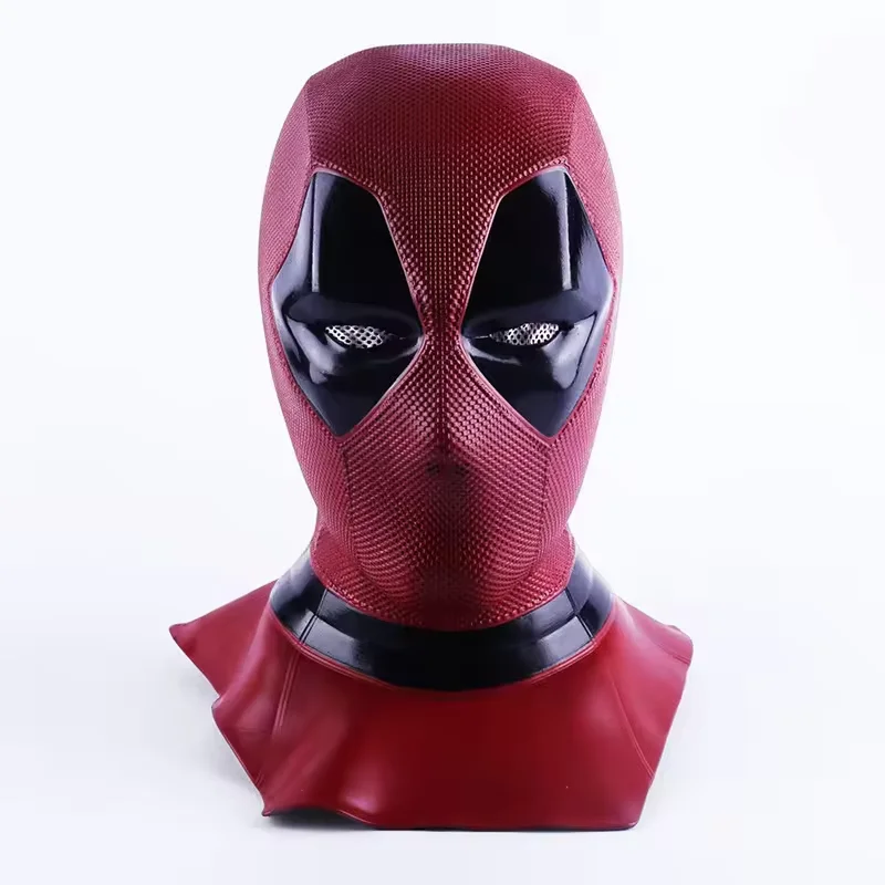 Popular Halloween Marvel Character  Mask Party Cosplay Deadpool Headgear Face Mask Scary Halloween Latex Mask