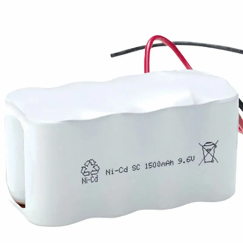 Hot Selling NICD SC 1500mAh 18V Battery Pack For Emergency Backup Light