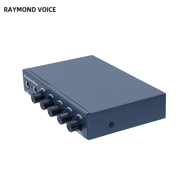 Дешевая цена 2,0 стерео цифровой эхо микрофон звуковой микшер с Av In & Av Out