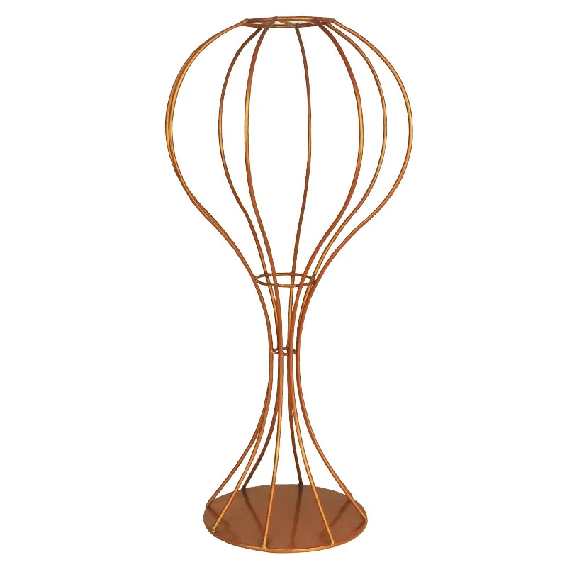 Table Centerpieces Floral Arrangements Base Wedding Aisle Iron Floor Forged Flower Stand