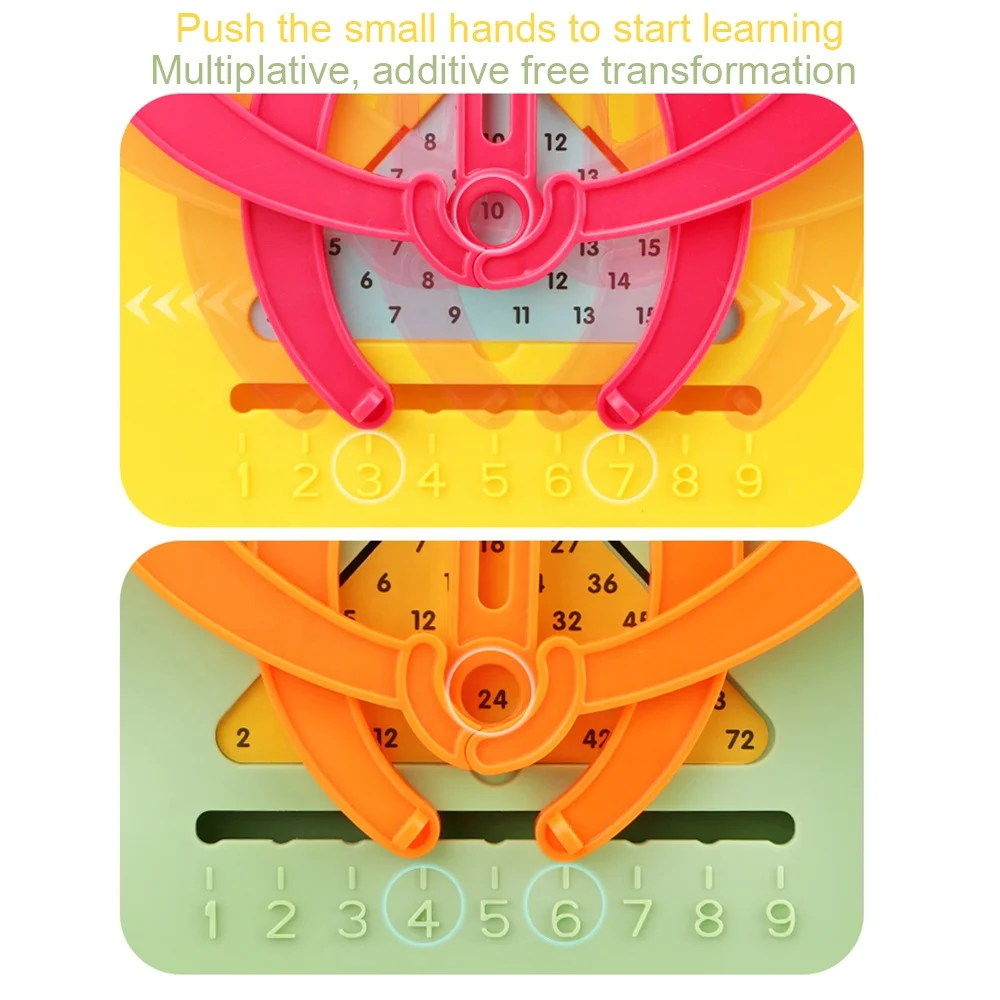 Montessori Learning Educational Kids Manipulative Toys Math Memory multiplication addition game
